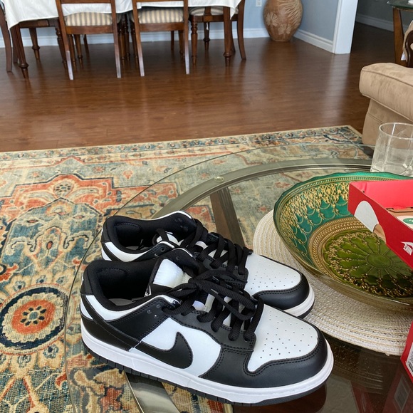 SOLD NIKE DUNK LOW RETRO black/white - Picture 3 of 4